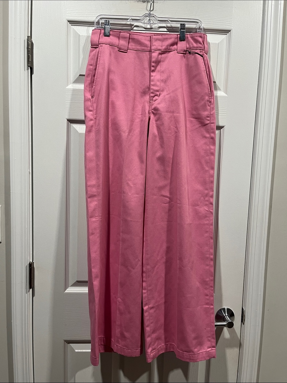 Dickies Wide-Leg Women’s Pants in Pink Casual, Work Size 6